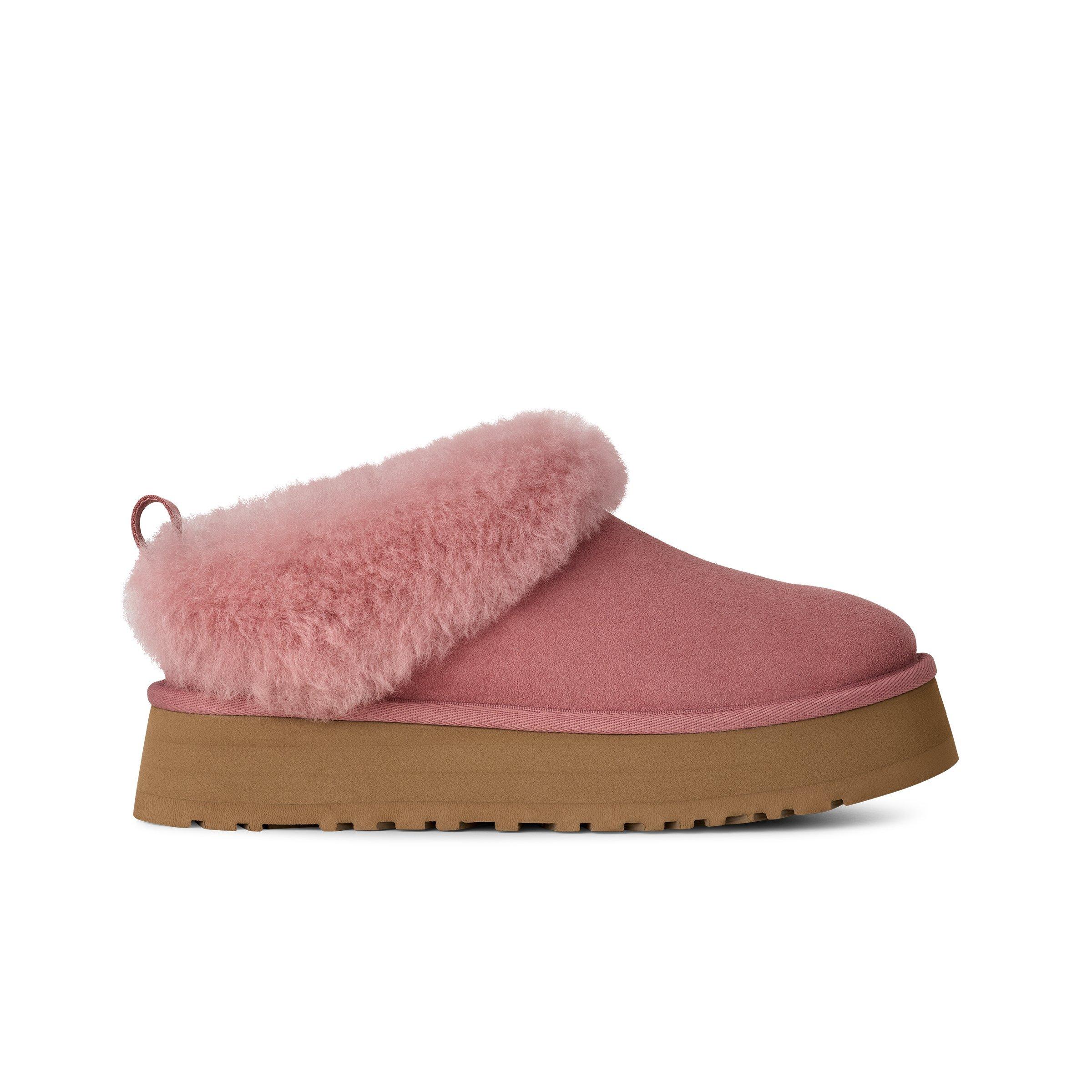 UGG　ファンケット　プラットフォームファーサンダル　DAWN PINK UGG Coquette Pink Dawn サンダル | ピンク | FARFETCH JP